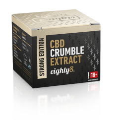 Eighty8 Trupti Ištraukite 85 % CBD, 1 g