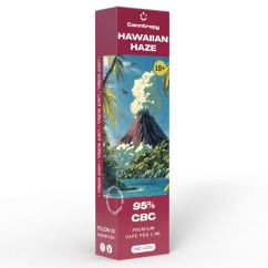Canntropy CBC Vape Pen Hawaiian Haze, 95 % CBC, 1 ml