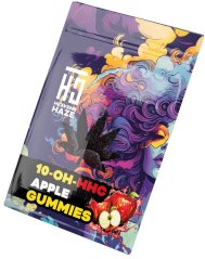 Heavens Haze 10-OH-HHC Gummies Apple, 3 st x 40 mg, 120 mg 10-OH-HHC