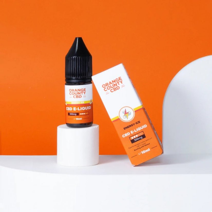 Orange County CBD E-Lichid Energy Ice, CBD 300 mg, 10 ml