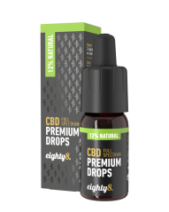 Eighty8 Přírodní CBD kapky, 12 %, 10 ml, 1200 mg