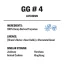 True Terpenes Rășină Live GG#4 (2 ml - 960 ml)