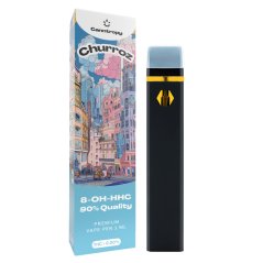 Canntropy 8-OH-HHC Vape Pen Churroz, 8-OH-HHC 90% kvalita, 1ml