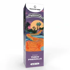 Canntropy THCV Prerolls Orange Creamsicle, THCV 96% Qualität, 1 g