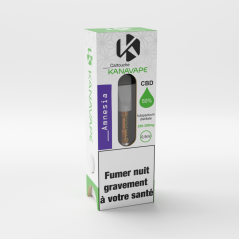 Kanavape 'Amnesia' Kartusche 50% CBD, 250 mg, (0.5 ml)