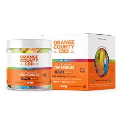 Orange County CBD Gummies Cubes, 800 მგ CBD, 135 გ