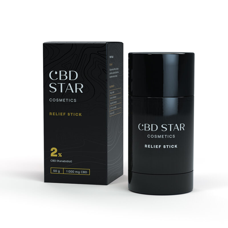 CBD Star Relief Stick s CBD, 50 g