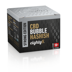 Eighty8 Bubble Hash 25% CBD, 1 g