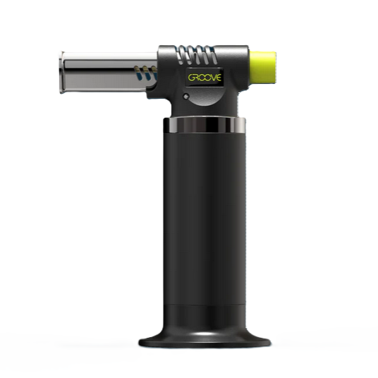 Groove SPARK Butane Torch, Μαύρο - Κίτρινο