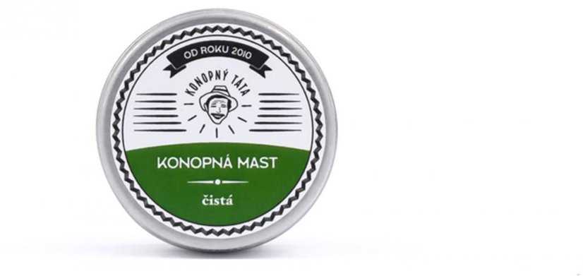 Konopný Táta Voyager Pommade de chanvre pur, 17 mg CBD, 15 ml