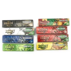 Juicy Jay's Kingsize Papiers à rouler aromatisés Mix-N-Roll - 8 saveurs, 32 feuilles