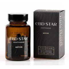 CBD Star Léčivé houby s CBD - Aktivní adaptogeny, 30 kapslí