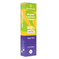 Canntropy H4CBD Vape-pen Super Lemon Haze 95 %, 1 ml