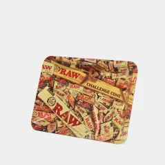RAW – Mixed Products Small Metal Rolling Tray