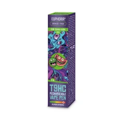 Euphoria T9HC STARTER KIT (Device + Pod) Kiwi Guava Kush, 2 ml