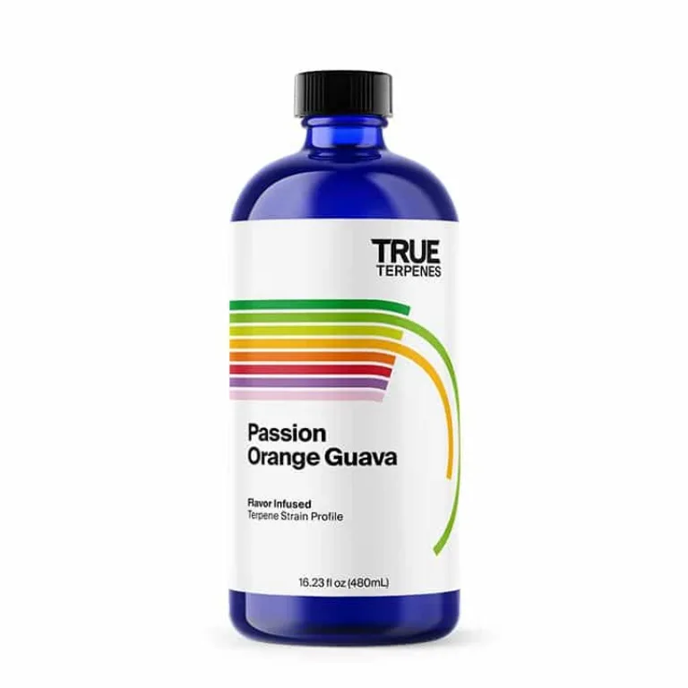 True Terpenes сортове, обогатени с терпени Passion Orange Guava, 5 ml