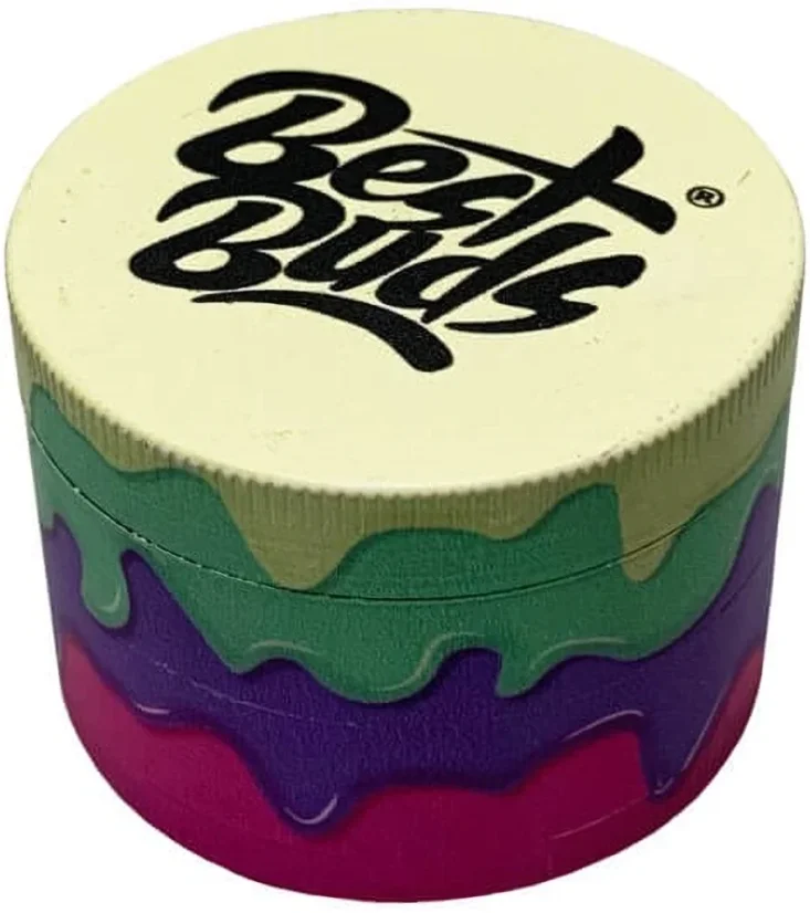 Best Buds Grinder Gelato Citroenbessen Kegel, 4 delen (50 mm)