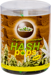 HaZe Hash Pops – Cutie cadou (10 acadele), 18 cutii în cutie