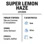 True Terpenes Levende Resin Super Lemon Haze (2 ml - 960 ml)
