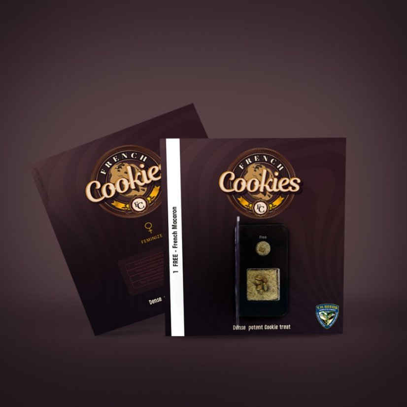 T.H.Seeds™ Semi di Cannabis French Cookies, 6+1 Confezione Speciale, femminizzati