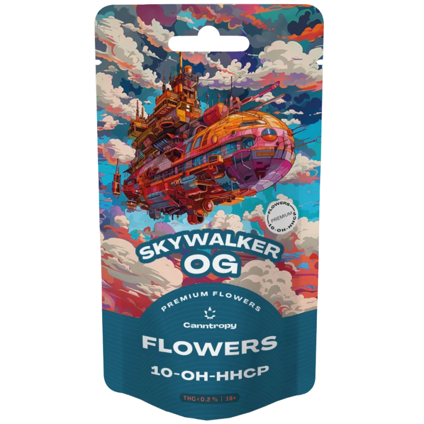 Canntropy 10-OH-HHCP Flower Skywalker OG, 10-OH-HHCP 94% kakovost, 1 g - 100 g
