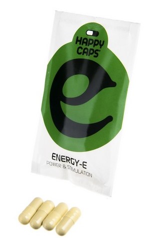 Happy Caps Energy E - Energizáló és Bátorító Kapszulák, 10 db-os doboz, 400 g