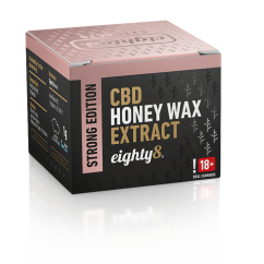 Eighty8 Honung vax Extrahera 69 % CBD, 1 g