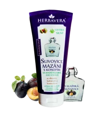 Herbavera Pflaumenschmierung mit Hanf, 200 ml