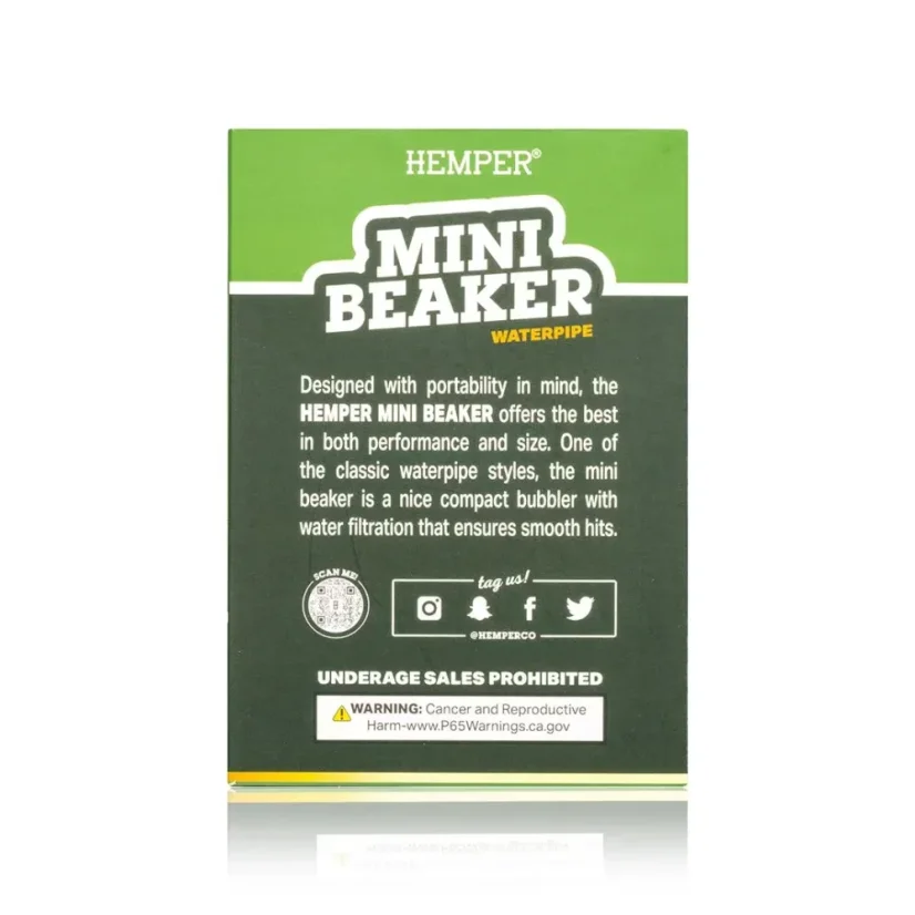 HEMPER Mini Beaker Waterpipe