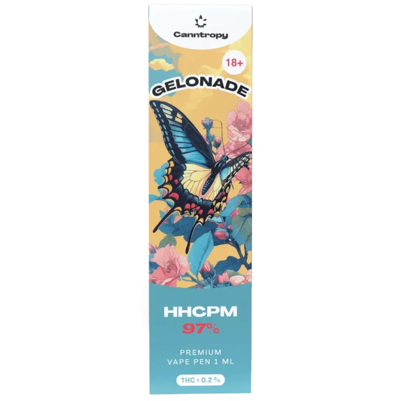 Canntropy HHCPM Vape Pen Gelonade, HHCPM 97% Qualität, 1 ml