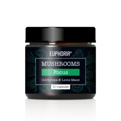 Euphoria Champignons Focus, 30 capsules