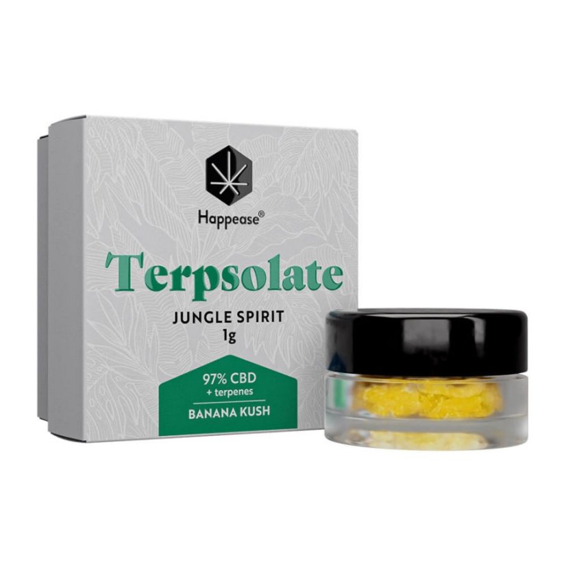 Happease - Extrait Esprit de la jungle Terpsolate, 97% CBD, 1 g