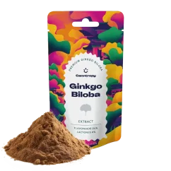 Canntropy Ginkgo Biloba Madda, 24% Flaavonoidii, 6% Laaktoonii, 5 g - 100 g