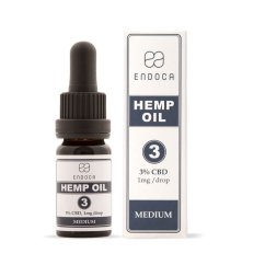 Endoca Aceite de cáñamo 900 mg CBD (3%), 30 ml