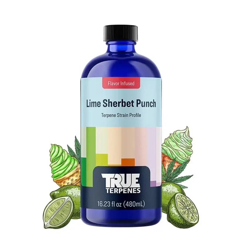 True Terpenes Smagspræget lime sherbet punch (5 ml - 960 ml)