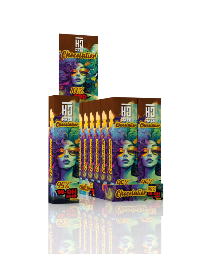 Heavens Haze 10-OH-HHC Ciocolatier Potență, 10-OH-HHC 95 %, 35 g