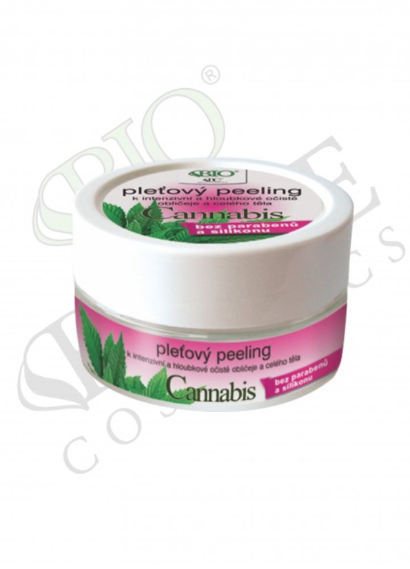 Bione Pleťový peeling Cannabis, 200 g