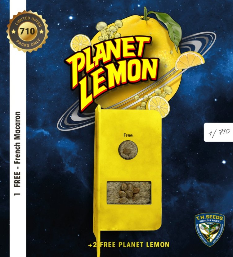 T.H.Seeds™ Semințe de canabis Planet Lemon, pachet special limitat 710, feminizate