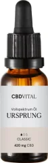 CBD Vital Vollspektrum CBD-Öl URSPRUNG Classic 'fünf' 5%, 420 mg, (10 ml)
