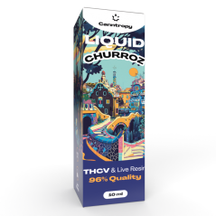 Canntropy THCV Liquid Churroz live resin terpenes, THCV 96% kvalitete, 10 ml
