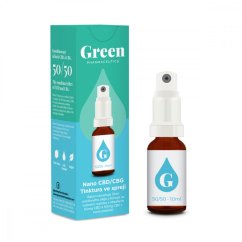 Green Pharmaceutics Nano CBG/CBD Spray - 100 mg, 10 ml