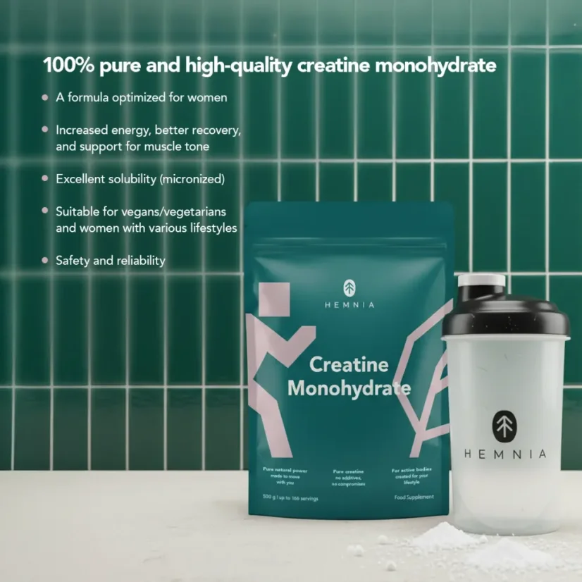 Hemnia Creatine Monohydrate Creavitalis®, 500 g