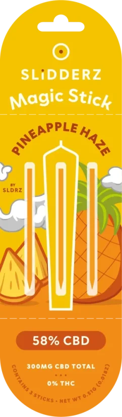 Slidderz Joint Core Pineapple Haze, 3 pcs x 100 mg CBD