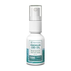 Harmony CBD sprej Péče o ústní dutinu 1500 mg, 15 ml, Máta