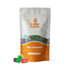 Orange County CBD-gummikuber, 800 mg CBD, 135 g