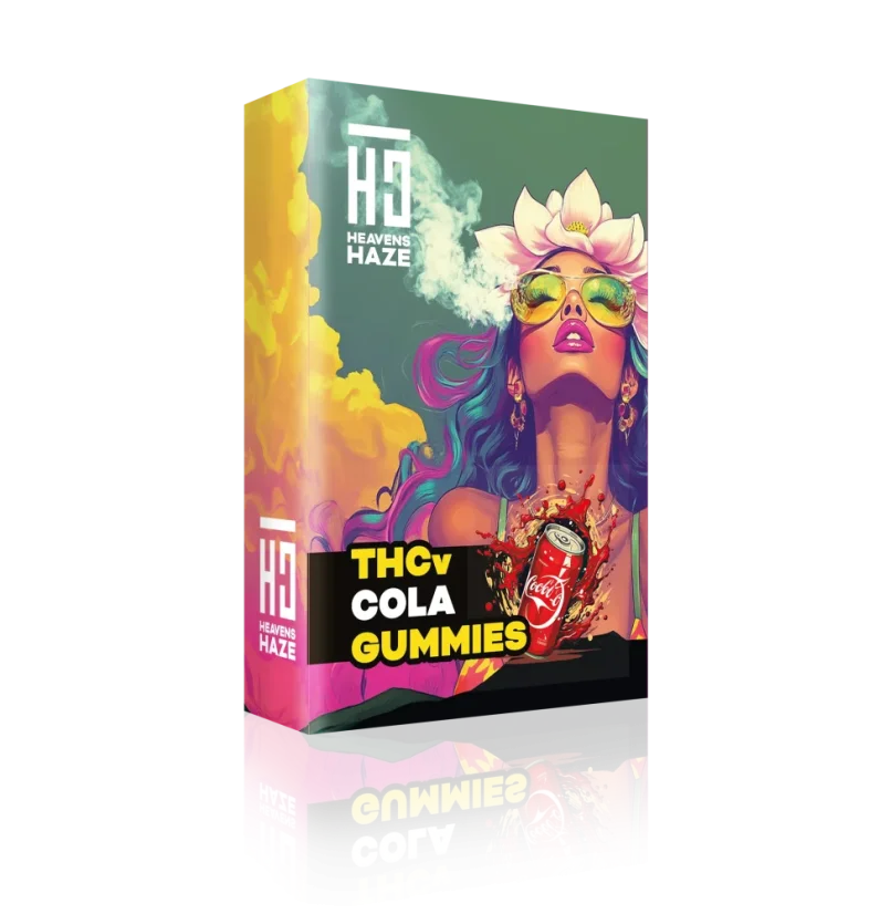 Heavens Haze Gommes THCV Cola 5 pcs - 15 mg THCV + 5 mg CBN, 22,5 g