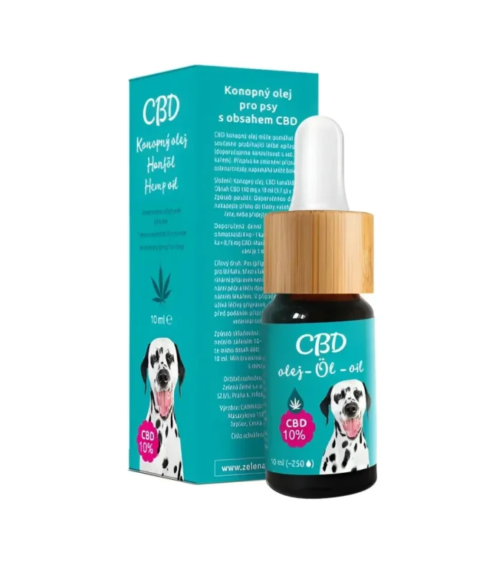 Cannadorra CBD konopný olej pre psov, 10 % CBD, 10 ml Cannadorra CBD konopný olej pre psov, 10 % CBD, 10 ml