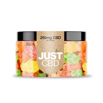 JustCBD Sour Bears 250 mg – 3000 mg CBD