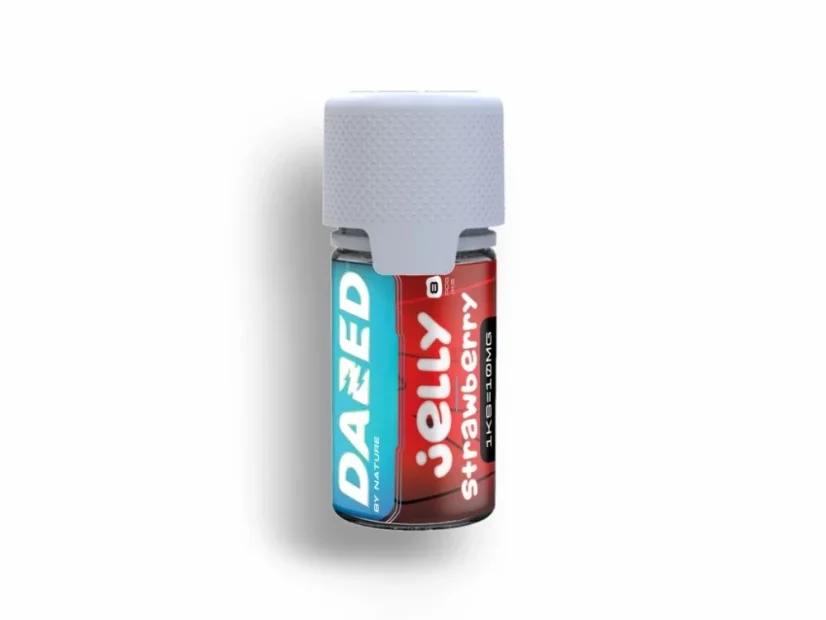 Czech CBD DAZED Jelly Strawberry, 10 mg, 8 бр
