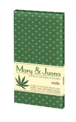 Euphoria Maria și Juana ciocolata cu lapte cu canabis semințe (32 % cacao), 80 g
